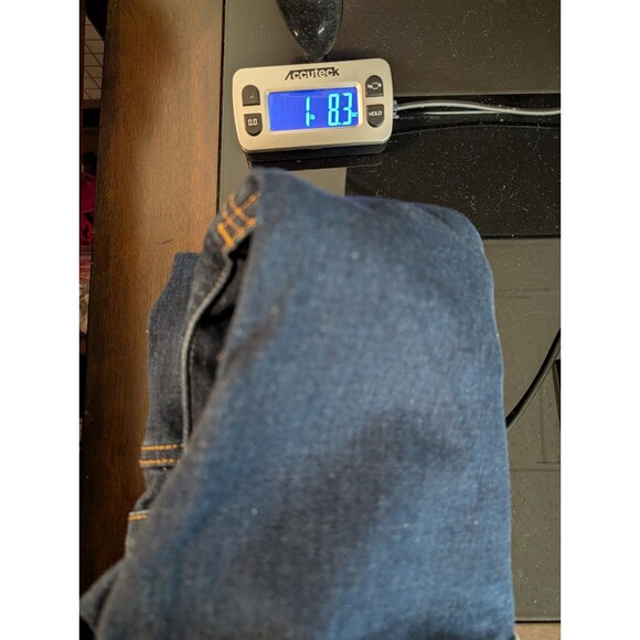 ModCloth Women's Dark Wash Denim Overall Shorts Adjustable Straps 2X Casual - Picture 8 of 8